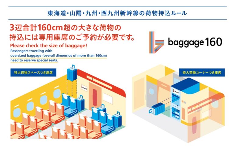 東海道・山陽新幹線に「特大荷物コーナーつき座席」が登場 Office Yamane